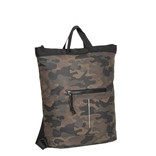 New Rebels New Rebels ® Mart - Top Zip - Water-resistant -  Backpack - Laptop bag 14 Inch. - Shopper - Brown Camouflage