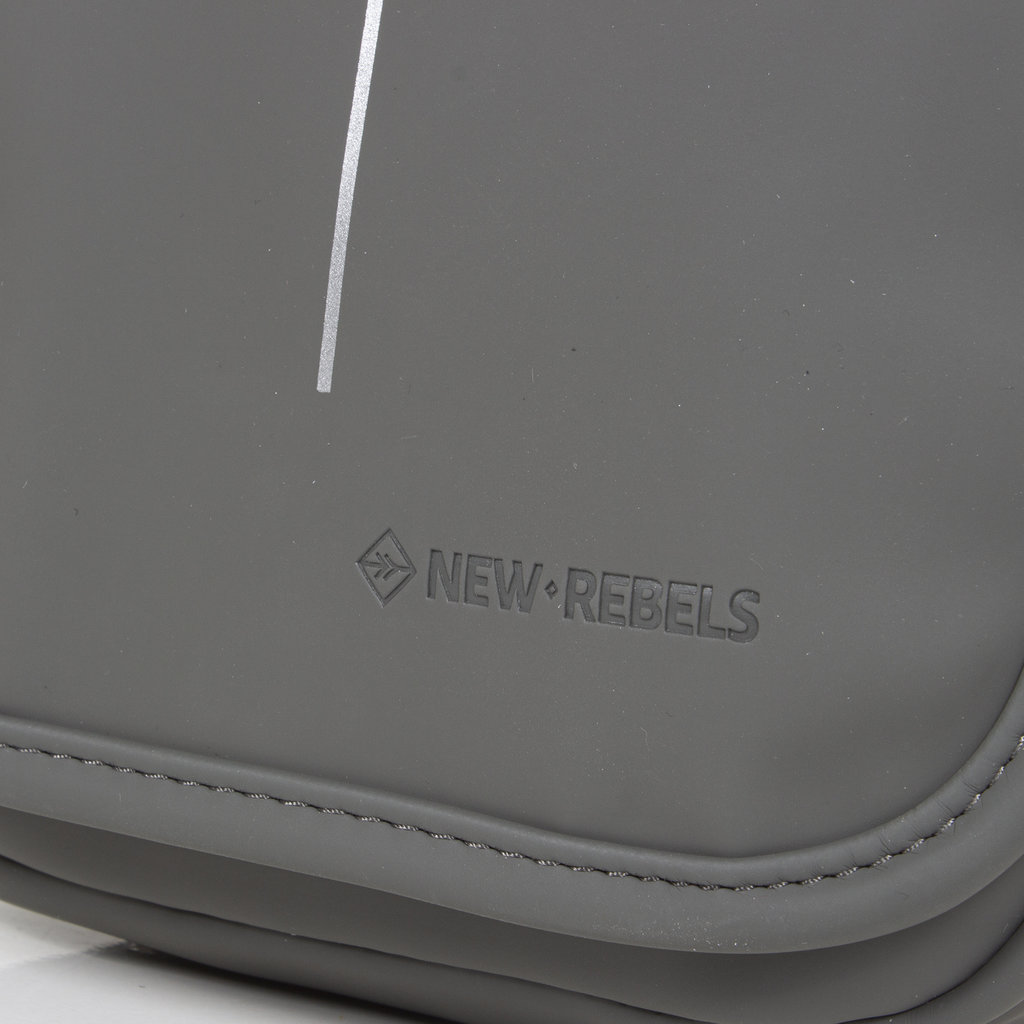 New Rebels ® Mart - Small - Flap - Schoudertas - Crossbody tas - Antraciet