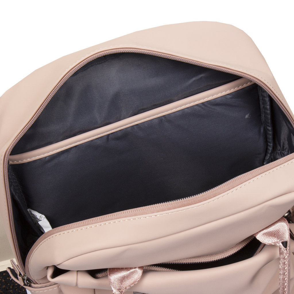 New Rebels New Rebels Harper Miami Oudroze 10L Rugzak Waterafstotend Laptop 13"