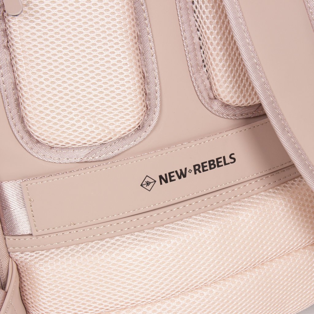 New-Rebels ® Harper 1- Backpack - Laptoptas - Rugtas - 9 Liter - 28x8x38 - Roze
