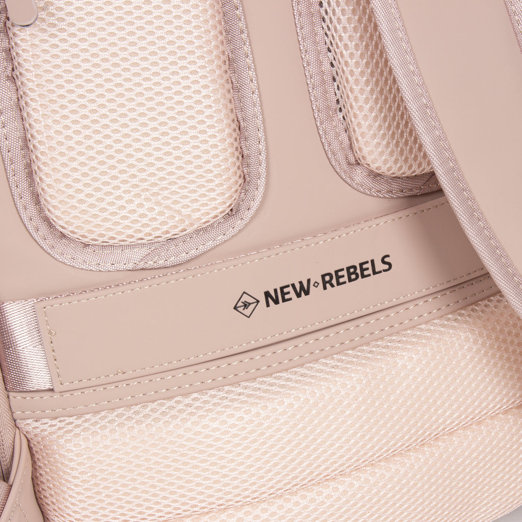 New Rebels New Rebels Harper Miami Oudroze 10L Rugzak Waterafstotend Laptop 13"