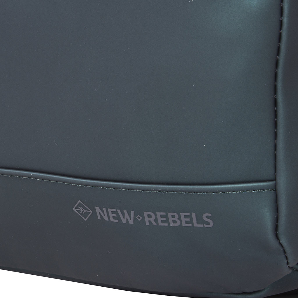 New-Rebels ® Harper 1 - Backpack - Laptop compartiment - 9 Liter - 28x8x38 - Dark Green