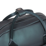 New Rebels New Rebels Harper Miami Rugzak 9L Waterafstotende Laptop Rugtas 13 inch Schooltas en Werktas van PU Comfortabel Metalic Groen