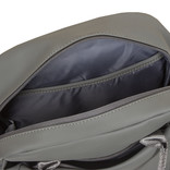 New Rebels New Rebels Harper Miami Rugzak 9L Waterafstotende Laptop Rugtas 13 inch Schooltas en Werktas van PU Comfortabel Antraciet