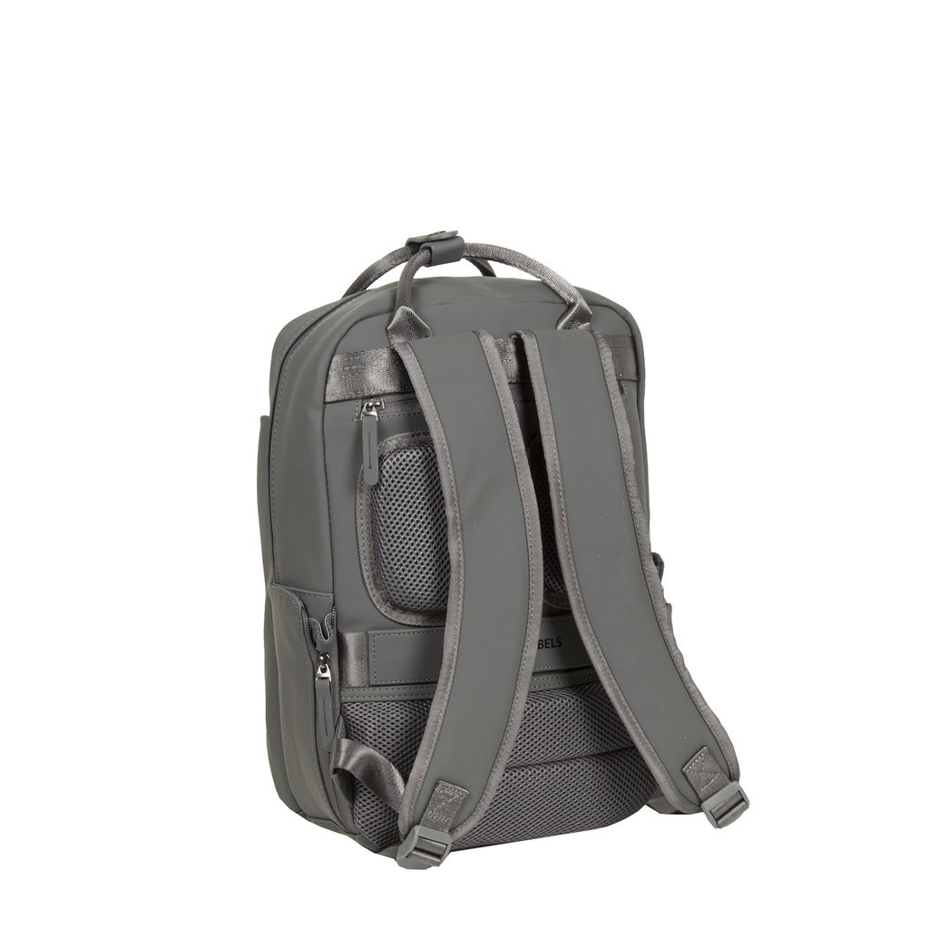 New Rebels Harper Miami Anthrazit 9L Rucksack Wasserabweisend Laptop 13.3