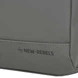 New Rebels Harper Miami Antraciet Grijs 9L Rugzak Waterafstotend Laptop 13.3