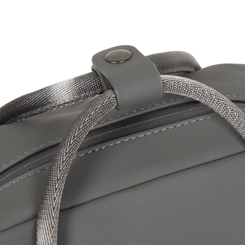 New Rebels Harper Miami Antracite Grey 9L Backpack Water Repellent Laptop 13.3