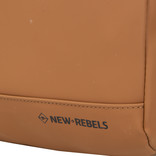 New Rebels Harper Miami Cognac 9L Rugzak Waterafstotend Laptop 13.3