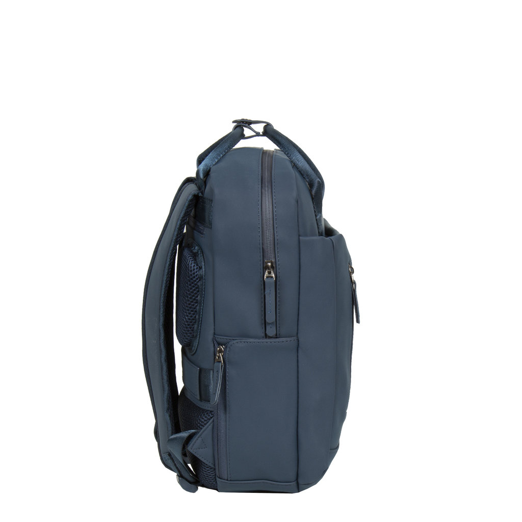 New Rebels Harper Miami Navy Blue 9L Backpack Water Repellent Laptop 13.3