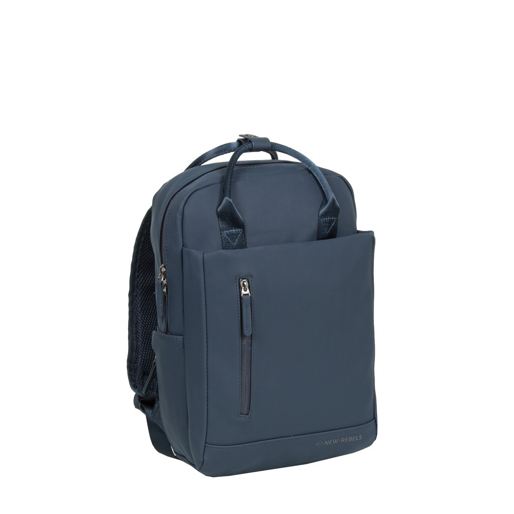 New Rebels New Rebels Harper Miami Marineblau 10L Rucksack Wasserabweisend Laptop 13"