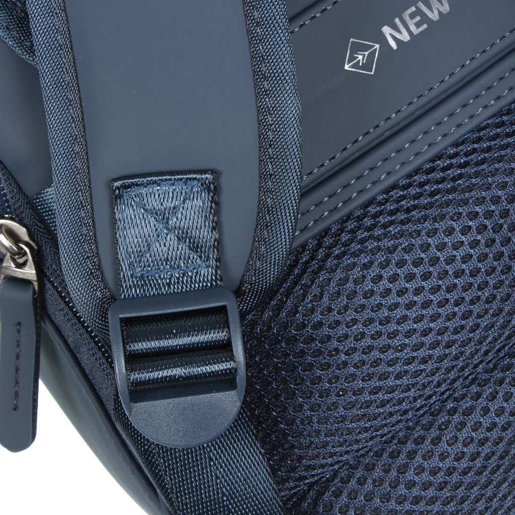 New Rebels Harper Miami Navy Blauw 9L Rugzak Waterafstotend Laptop 13.3