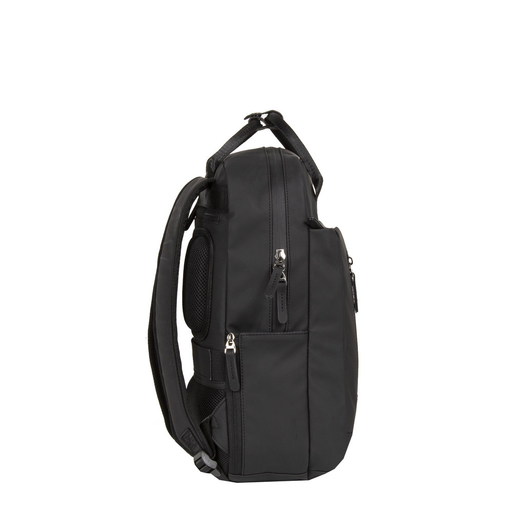 New Rebels Harper Miami Schwarz 9L Rucksack Wasserabweisend Laptop 13.3