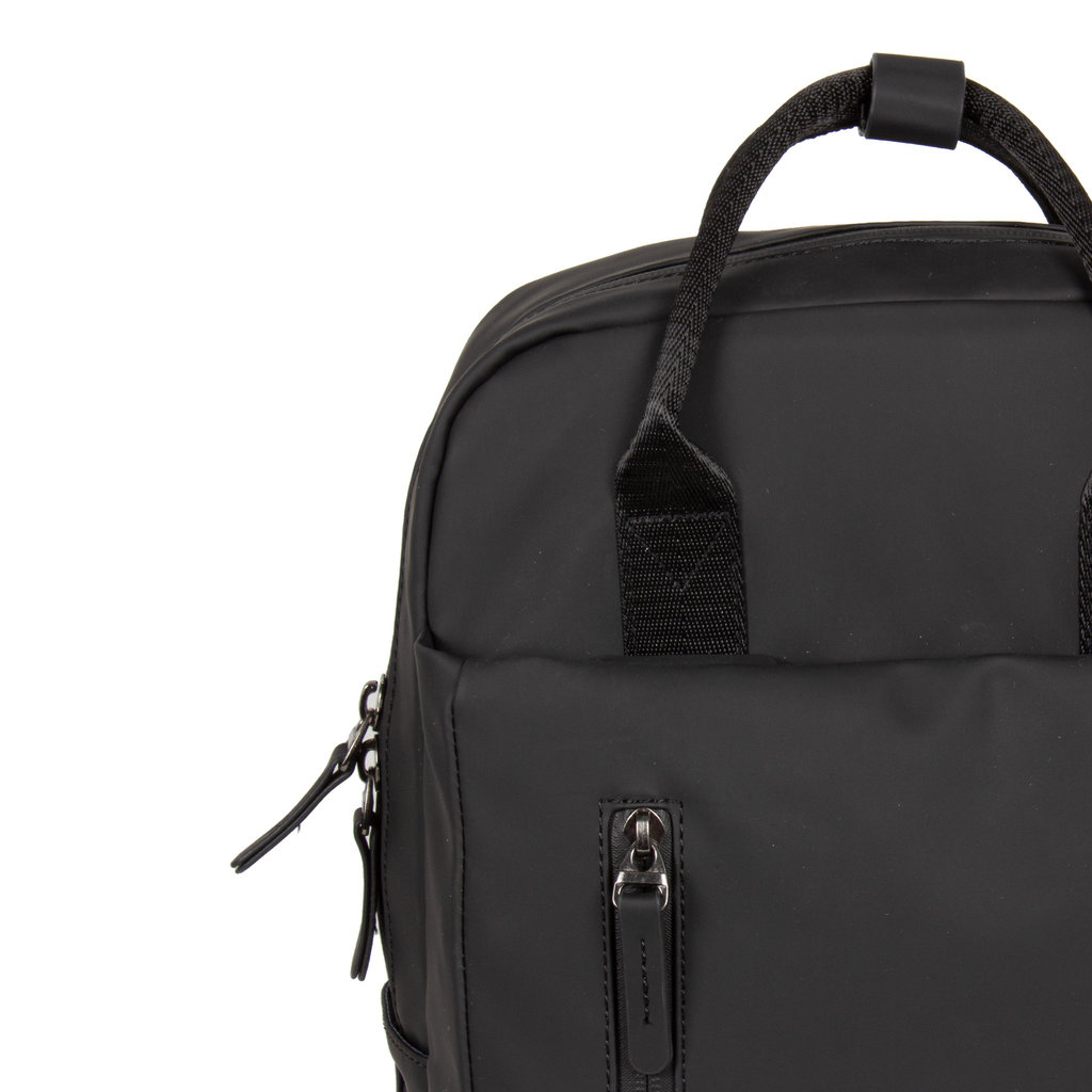 New Rebels New Rebels Harper Miami Black 10L Backpack Water Repellent Laptop 13"
