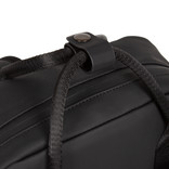 New Rebels New Rebels Harper Miami Rugzak 9L Waterafstotende Laptop Rugtas 13 inch Schooltas en Werktas van PU Comfortabel Zwart