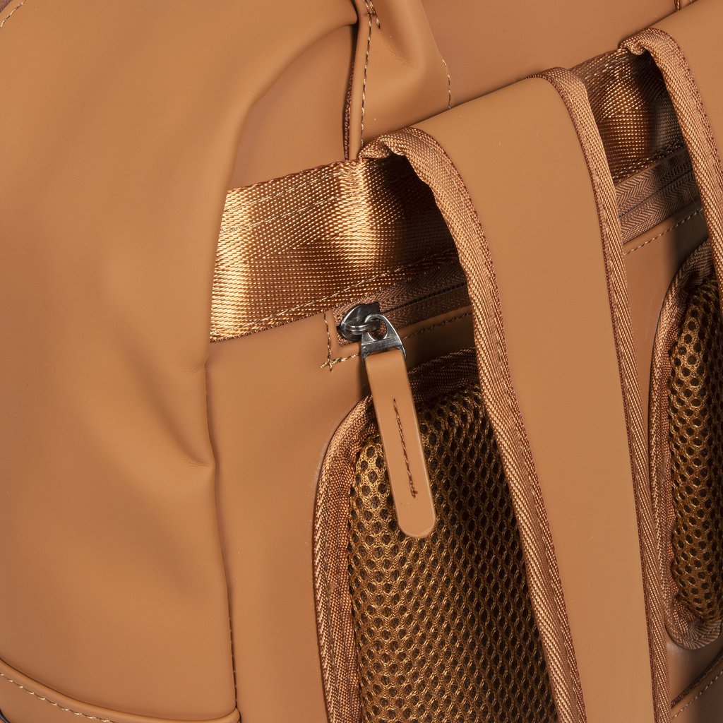 New Rebels ® Harper 3 - Rucksack - Laptoptasche- 12 Liter - Cognac