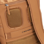 New-Rebels ®  Harper  3- Backpack - Laptoptas 14 inch - Waterafstotende Rugtas - 12 Liter - Waterproof Rugzak -Cognac