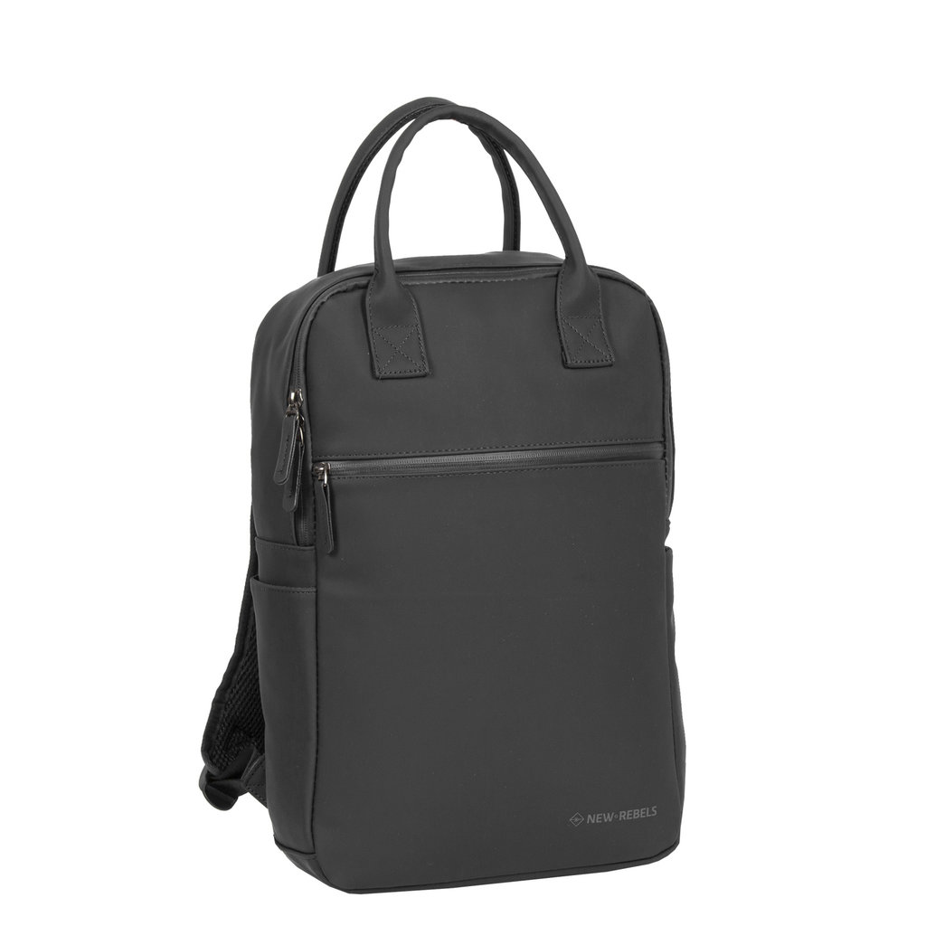 New Rebels ® Harper 3 - Backpack - Laptop compartiment - 12 Liter - Black