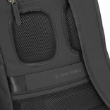 New Rebels ® Harper 3 - Backpack - Laptop compartiment - 12 Liter - Black