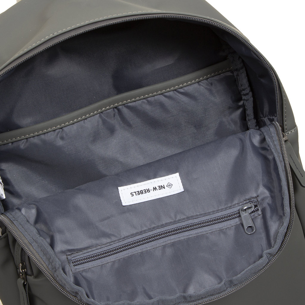 New Rebels New Rebels Harper Providence Anthracite 12L Backpack Water Repellent Laptop 11.6"
