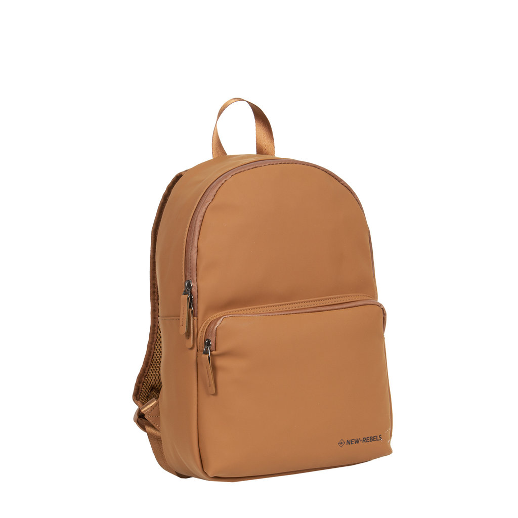 New-Rebels ® Harper 2 - Backpack - Laptoptas - Rugtas - 11 Liter - 28x8x40 - Cognac