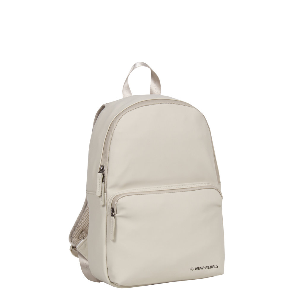 New-Rebels ® Harper 2 - Backpack - Laptoptas - Rugtas - 11 Liter - Beige -  New Rebels