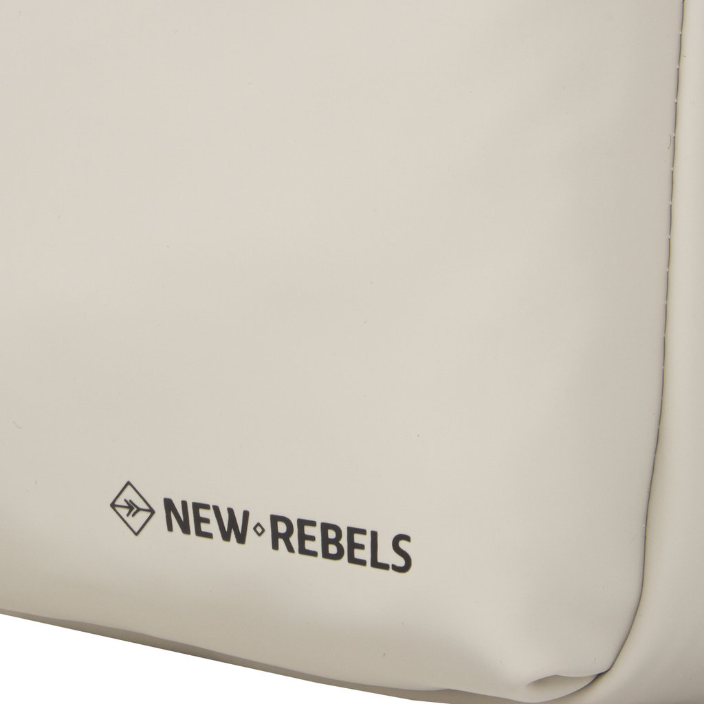 New-Rebels ® Harper 2 - Rucksack - Laptoptasche - Rucksack - 11 Liter - 28x8x40 - Beige