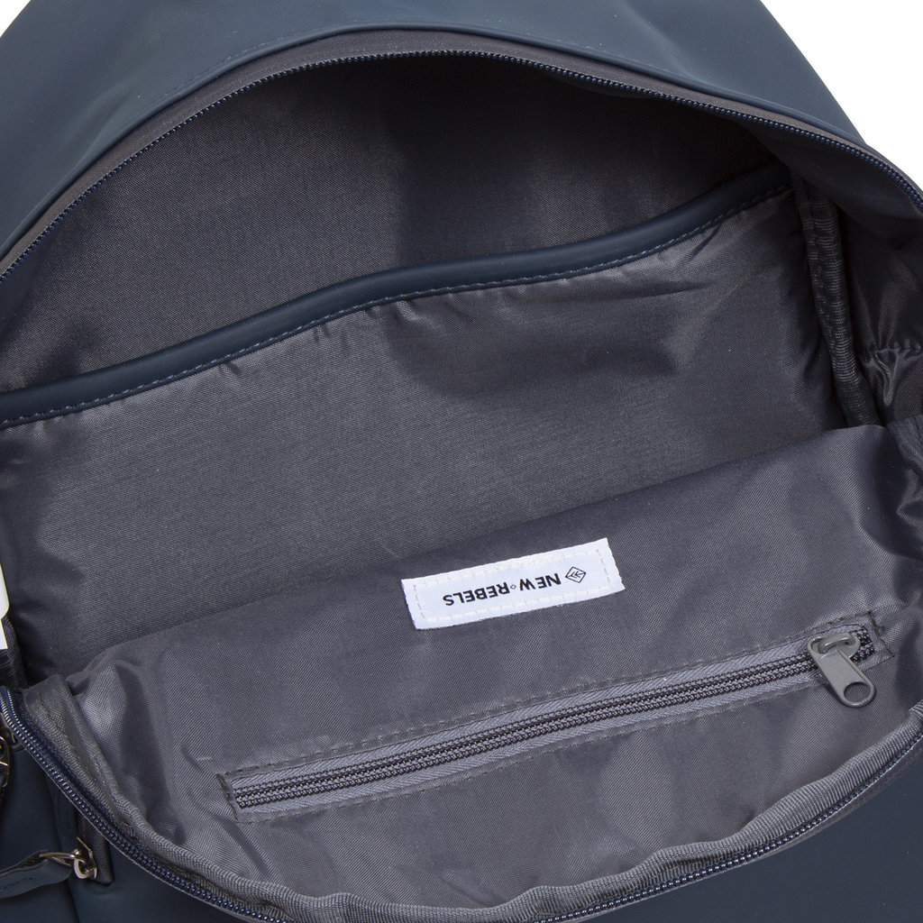 New Rebels New Rebels Harper Providence Marineblau 12L Rucksack Wasserabweisend Laptop 11.6"