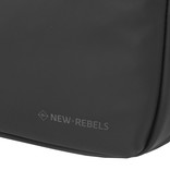 New Rebels New Rebels Harper Providence Zwart 12L Rugzak Waterafstotend Laptop 11.6"