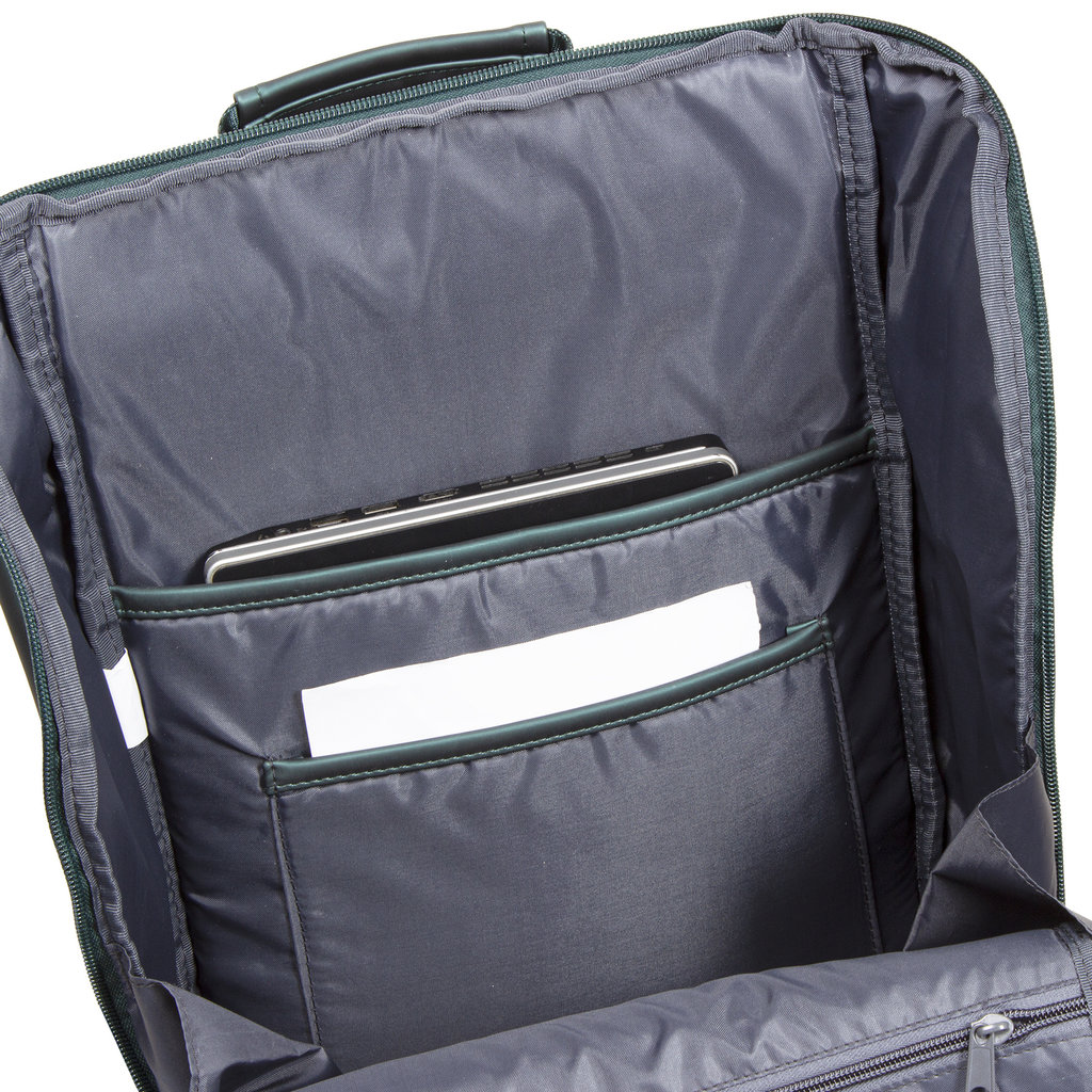 New Rebels New Rebels ® Harper - Rucksack - Laptoptasche- 18 Liter - Dunkelgrün - Metallic