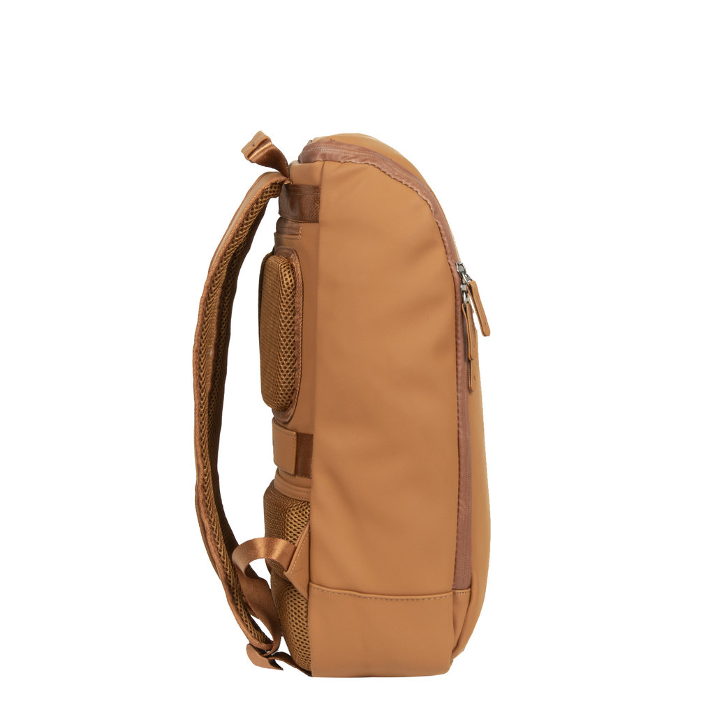 New Rebels ® Harper - Backpack - Laptop compartiment  - 18 Liter - Cognac
