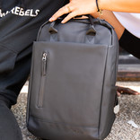 New-Rebels ® Harper 1 - Backpack - Laptoptas - Rugtas - 9 Liter - 28x8x38 - Zwart