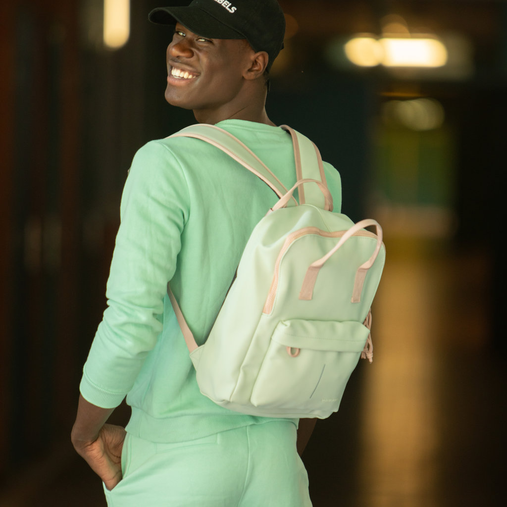 New Rebels New Rebels ® Tim - Rucksack - Wasserfest - Mint/Soft Rosa IV