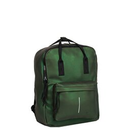 New Rebels New Rebels Mart Chicago Metallic Grün 17L Rucksack Wasserabweisend Laptop 13"
