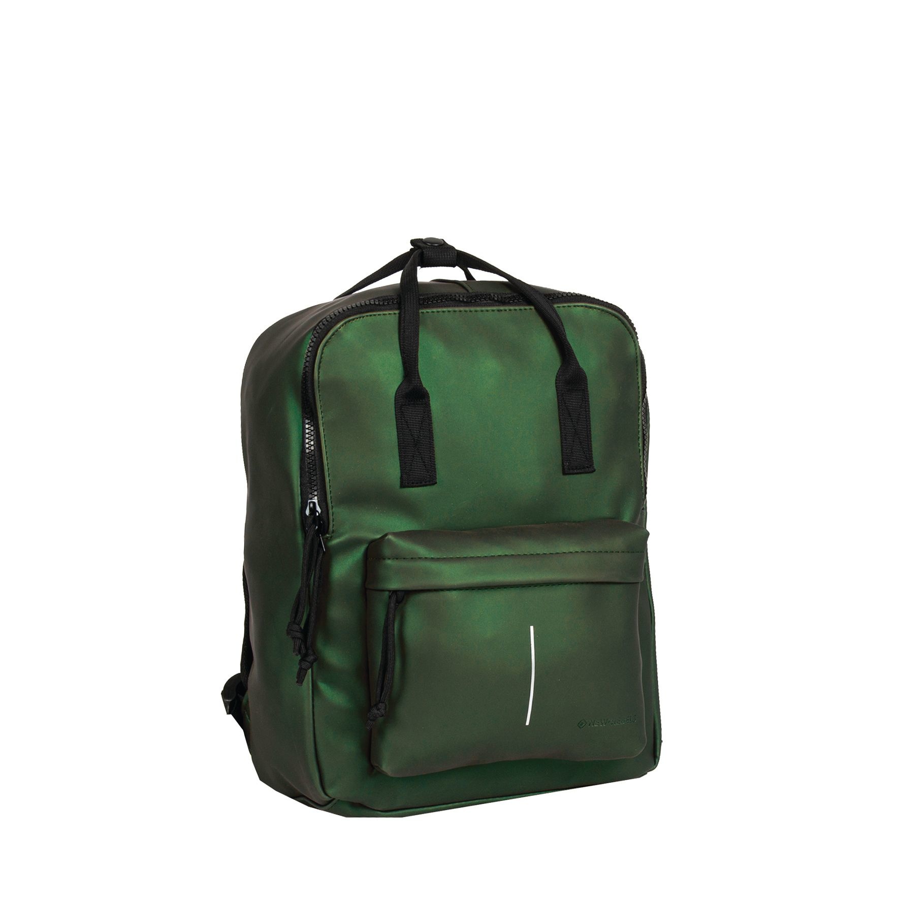 New Rebels New-Rebels® Mart - Backpack - Waterafstotend - Metallic Green IV - 28x16x39cm - Rugtas - Rugzak