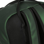 New Rebels New Rebels Mart Chicago Metallic Groen 17L Rugtas Waterafstotend Laptop 13"