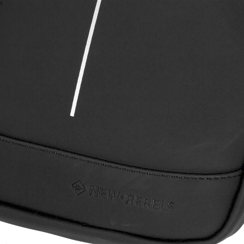 New Rebels New Rebels ® Mart - Schultertasche - Umhängetasche - Top Zip - Schwarz