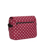 New Rebels New Rebels ®  Star26 - Medium Shoulderbag  A4 - Crossbodybag met flap - with stars - Burgundy