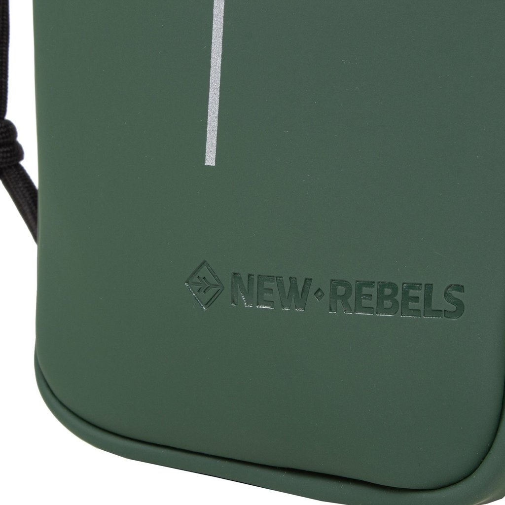 New Rebels New Rebels ® Mart - Waterafstotend - Telefoontas  - Telefoontasje - Donker Groen