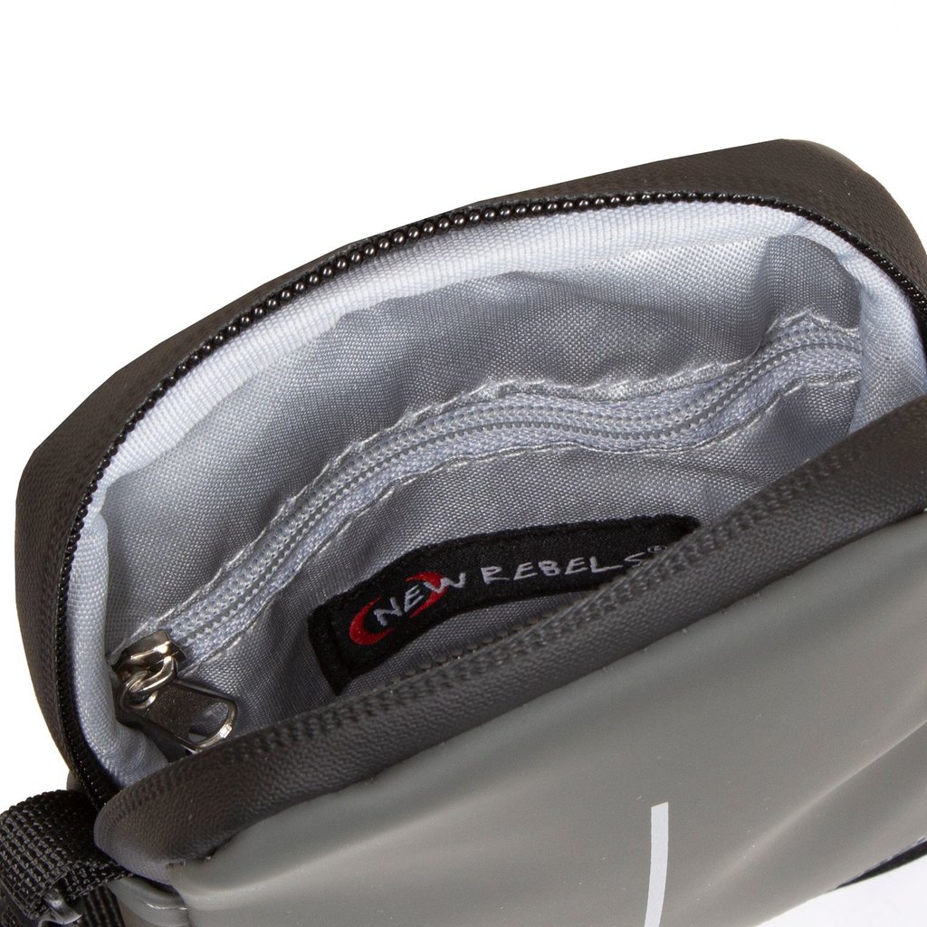 New Rebels New Rebels ® Mart - Waterafstotend - Telefoontas  - Telefoontasje - Grijs