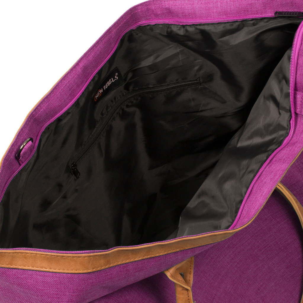 New-Rebels® Heaven - Shopper - Shopping bag - 61x23x37cm - Fuchsia
