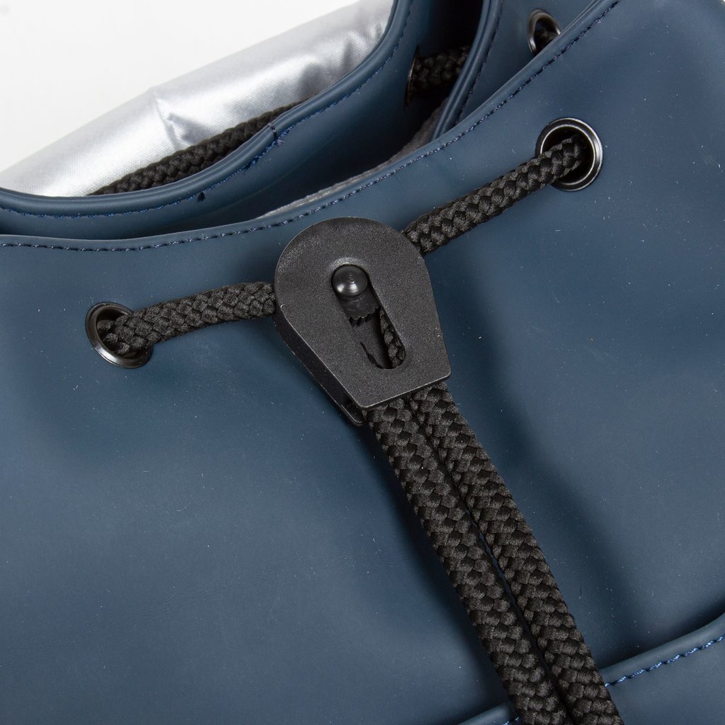 New Rebels New Rebels ® Mart - PU - Laptop - Backpack - Water-resistant - Navy Blue