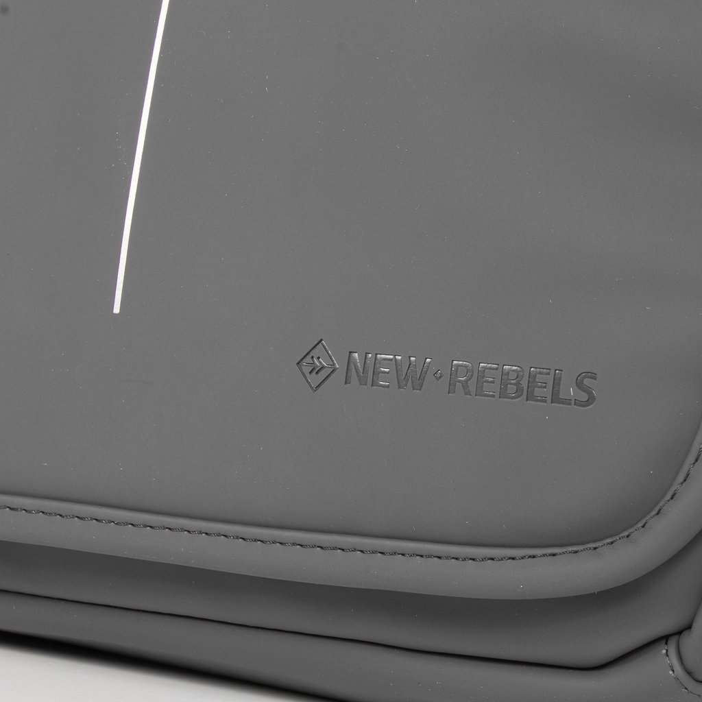 New Rebels New Rebels ® Mart - Flapover - Anthracite - A5 - Schoudertas