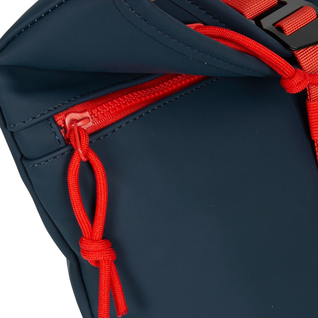 New Rebels ® Tim Rolltop Rucksack Small Anthrazit/Rot