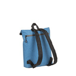 New Rebels ® Vepo - Rolltop - Rucksack - Wasserdicht - 7 Liter - Rugtas -  -  Blau