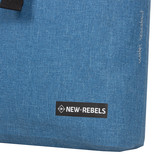 New Rebels New Rebels ® Vepo - Rolltop - Regenbestendig - Waterdicht  - Waterproof  - Small 7 L - Rugtas - Rugzak - New Blue
