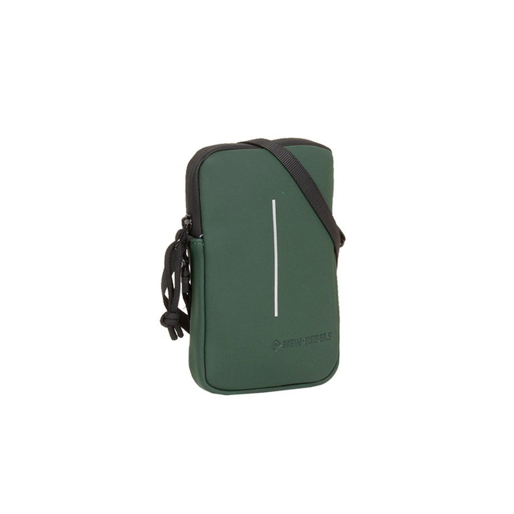 New Rebels New Rebels ® Mart - Waterafstotend - Telefoontas  - Telefoontasje - Donker Groen