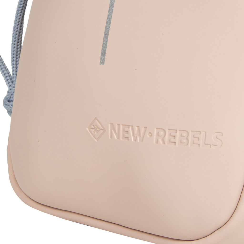 New Rebels New Rebels ® Tim - Waterafstotend - Telefoontas - Telefoontasje -  soft pink / soft blue