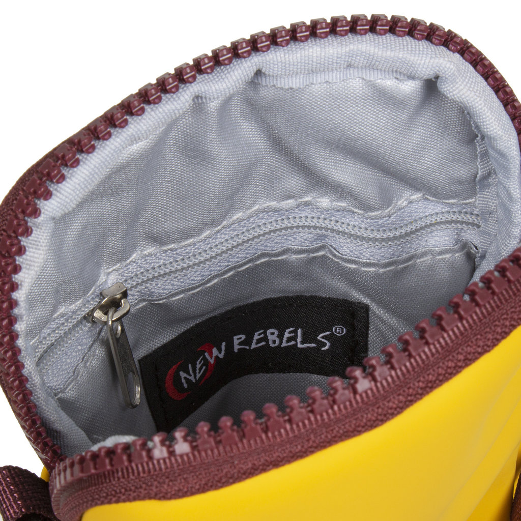 New Rebels New Rebels ® Tim - Waterafstotend - Telefoontas - Telefoontasje -  yellow / red