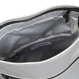New Rebels New Rebels Mart Los Angeles Metallic Zilver 7L Rolltop Rugzak Waterafstotend
