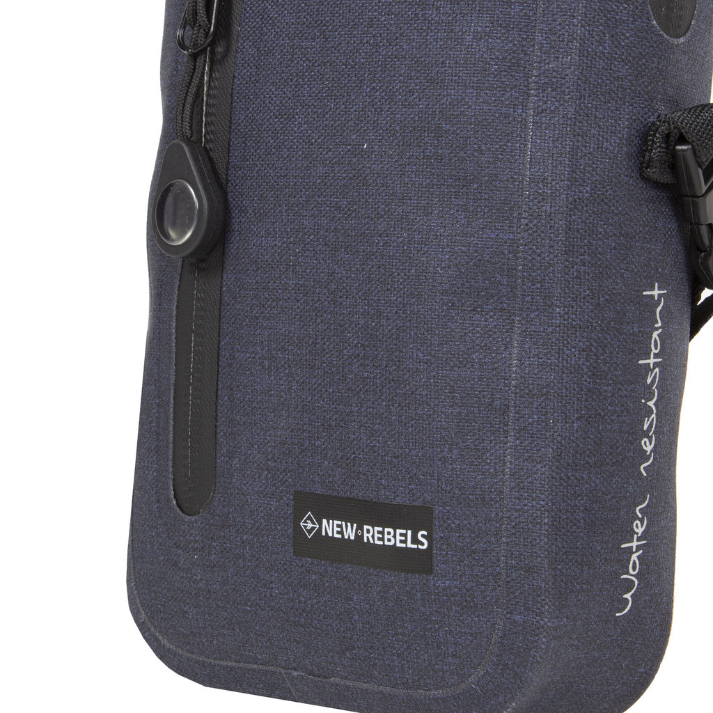 New Rebels New Rebels ® Vepo - Watersport  -  Waterproof -Telefoontasje  - Waterdichte Ritsen  - Navy Blauw